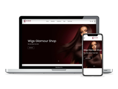 Wigs Glamour - Shopify Dropshipping Store