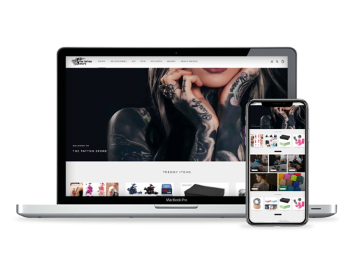 The Tattoo Store - Shopify Dropshipping Store