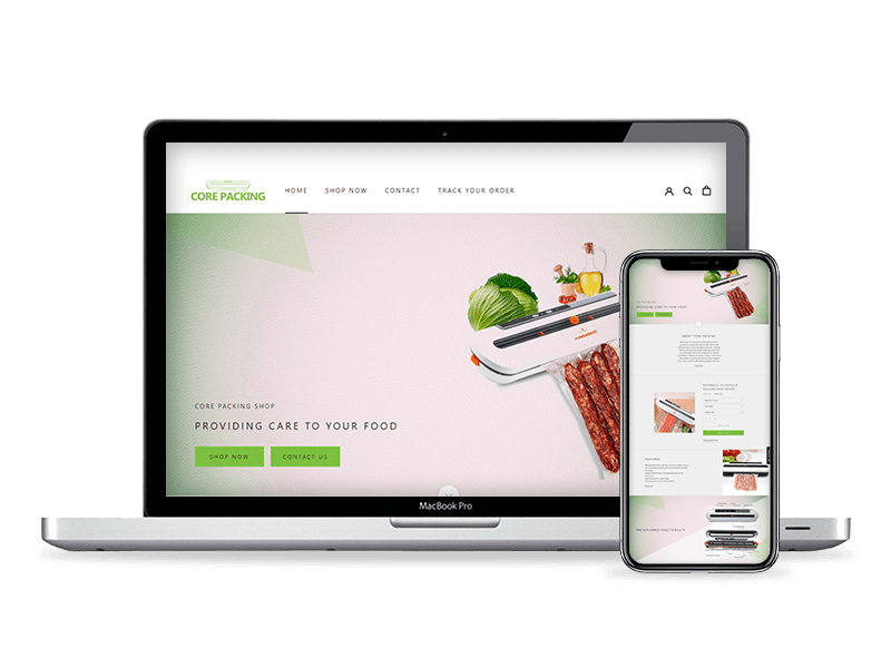 Core packing shopify store product image