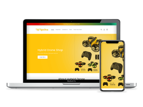 Hybrid Drone Shop - Shopify Dropshipping Store