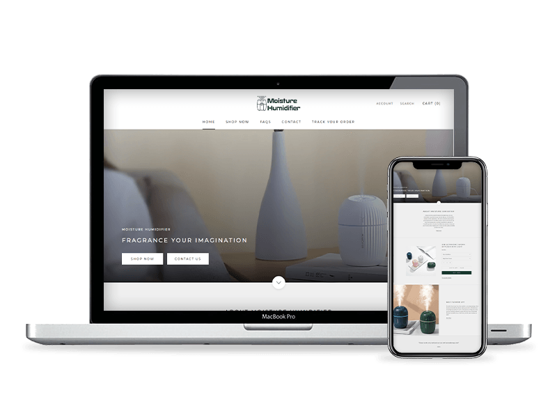 Moisture Humidifier SHopify Product Image