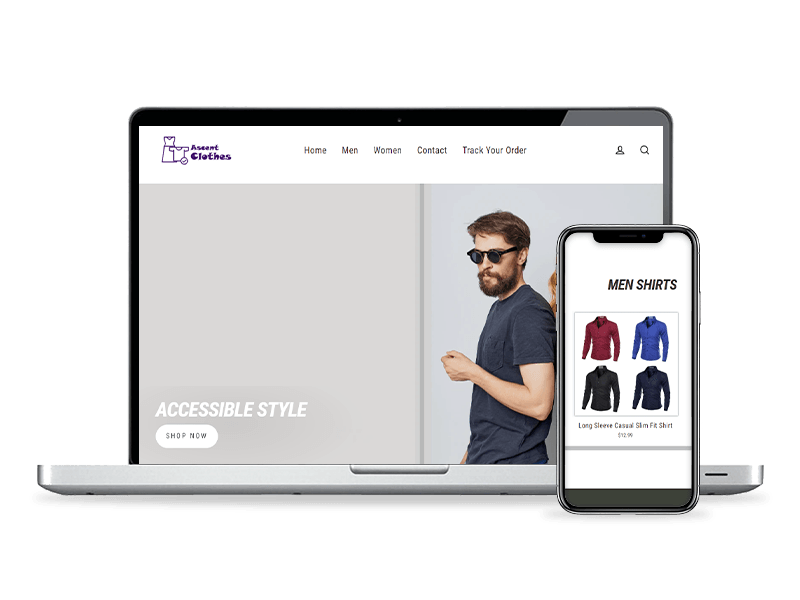 Ascent clothes shopify store product image