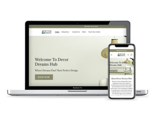 Decor Dreams Hub - Shopify Dropshipping Store