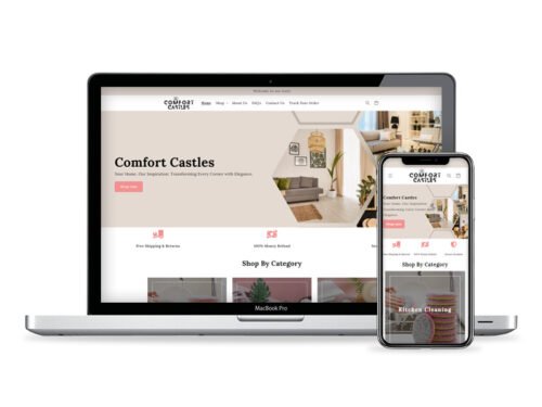 Comfort Castles  - Shopify Dropshipping Store