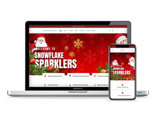 Snowflake Sparkles - Shopify Dropshipping Store